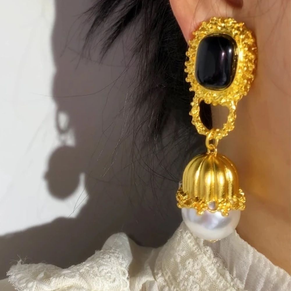 Vintage style drop Earrings M480